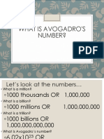 Avogadro's Number