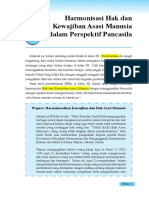 Harmonisasi Hak Dan Kewajiban Asasi Manusia Dalam Perspektif Pancasila