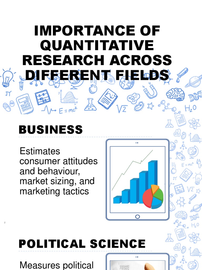 importance of quantitative research in business and accounting