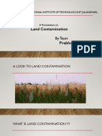 Land Contamination Presentation at NIT Jalandhar