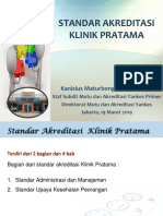 Standar Akreditasi Klinik Pratama Bekasi