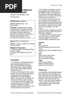 Communicative Activity Hi-BegIntermediate-Will May Might