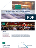 Pantaloons Fashion & Retail: Group 8 Ankush - Abhishek