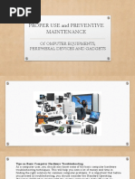 Guidelines for Proper Computer Use | PDF | Backup | Computer Keyboard