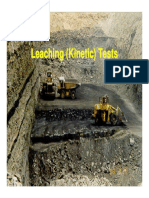 Leaching Kinetic Test