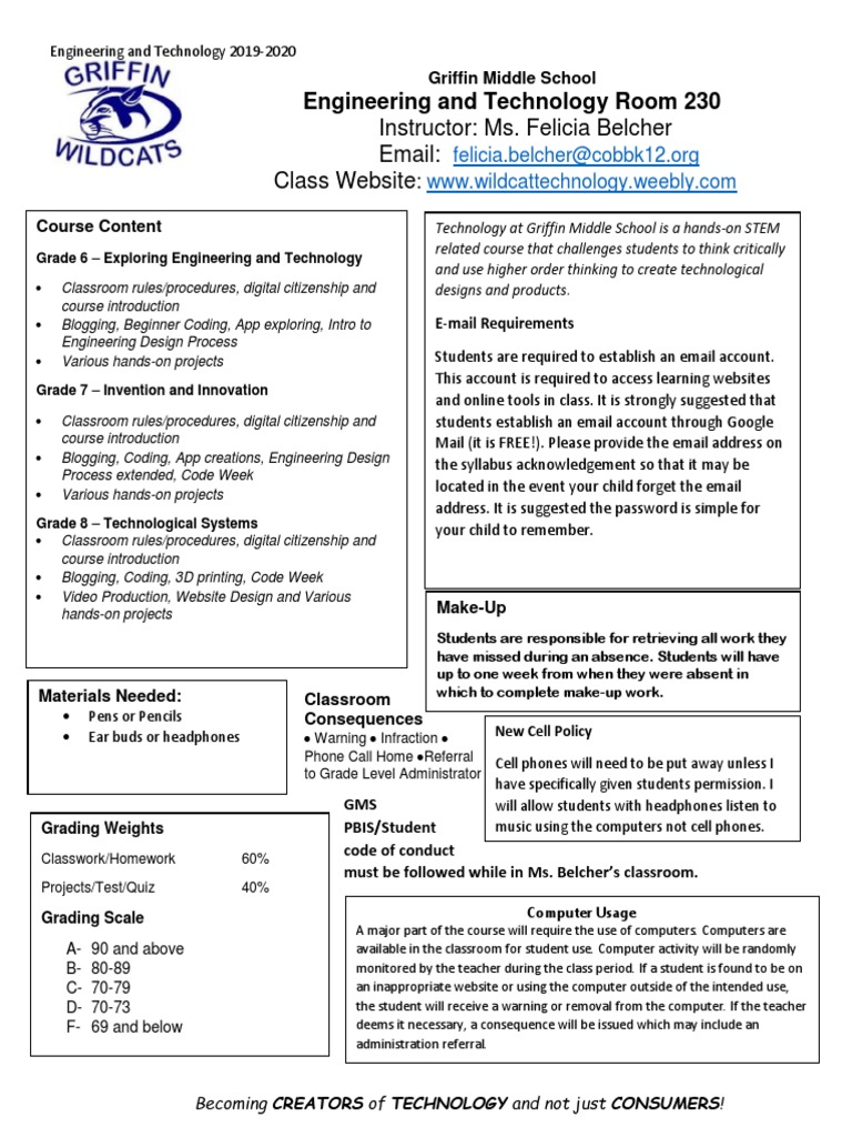 Course Syllabus | PDF | Syllabus | Classroom
