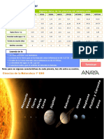 Planetas Sistema Solar