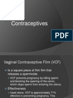 Contraceptive Notes