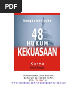 Rangkuman Buku 48 Hukum Kekuasaan PDF