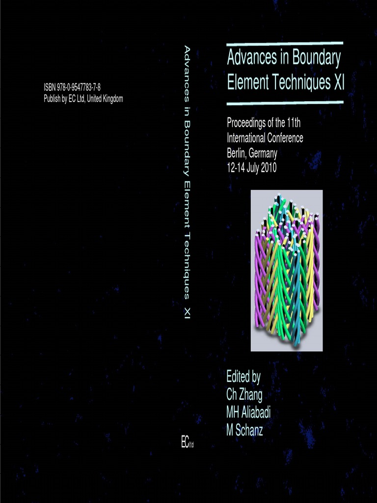 Beteq2010 Part 1 | PDF | Boundary Element Method | Mathematical ...