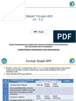 4.2.2 Format Telaah RPP