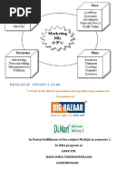 Research Project Report On BB