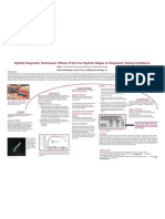 Syphilis Diagnostic Techniques: Effects of The Four Syphilis Stages On Diagnostic Testing Confidence