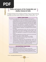 Cag Duties and Powers of The Comptroller and Auditor General of India PDF