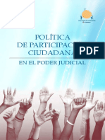 Política Participación Ciudadana