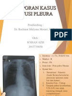 Laporan Kasus Radiologi Efusi Pleura