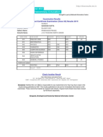 CBSE - Senior School Certificate Examination (Class XII) Results 2019