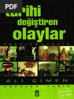 Ali Çimen - Tarihi Değiştiren Olaylar - Fihristli