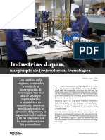 Industrias Japan, Un Ejemplo de (Re) Evolución Tecnológica PDF