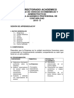 Sesion de Aprendizaje Casos (1)