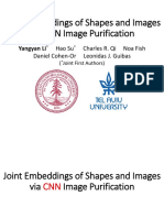 Joint Embeddings of Shapes and Images Via CNN Image Purification