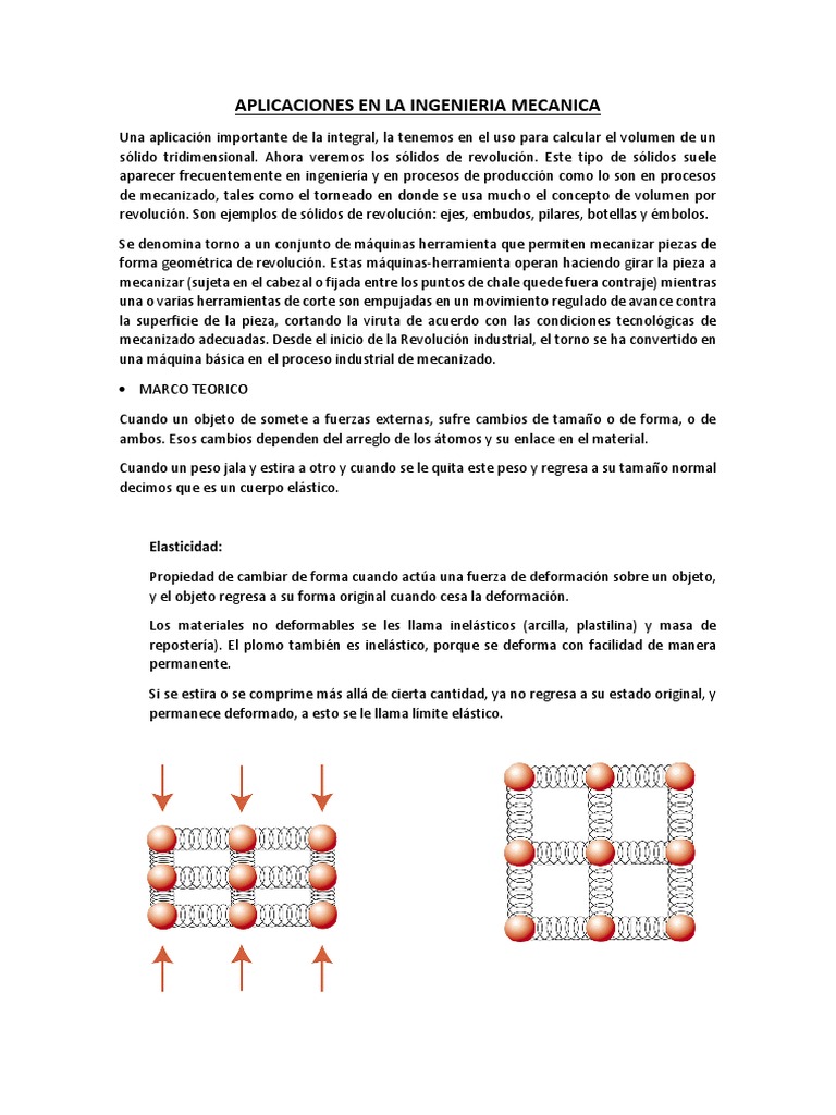 Aplicaciones En La Ingenieria Mecanica Mecanizado Ingenieria