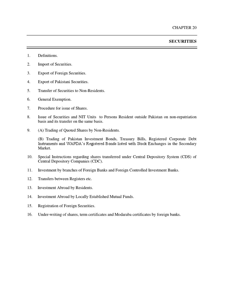 Chapter 20 PDF | PDF | Securities (Finance) | Stocks