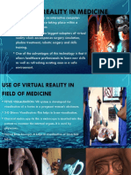 Virtual Reality in Medicine