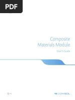 Composite Materials Module Users Guide