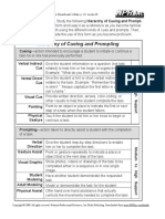 Hierarchy of Cueing and Prompting: RTI and The Paraeducator's Roles