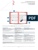 Especificaciones de Formato