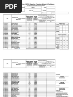 School Form 5 (SF 5) Report On Promotion & Level of Proficiency