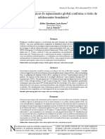 Dimensões psicológicas do aquecimento global conforme a visão de adolescentes brasileiros