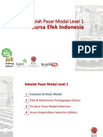 Sekolah Pasar Modal Level 1: Bursa Efek Indonesia