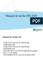 Presentacion Manual Tarifas ISS 2000 PDF