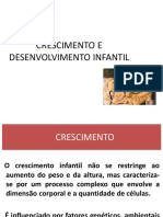 Crescimento e desenvolvimento infantil