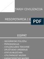 Mespotamija, Egipat, Muzika