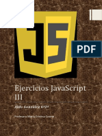 Ejercicios JavaScript III