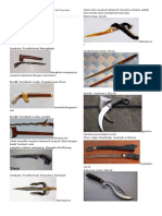 35 Senjata Tradisional Indonesia 34 Provinsi Gambar Dan Nama.docx