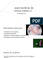 8 Principais Bactérias de Interesse Médico II