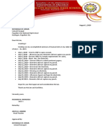 JUSTIFICATION July Letter of Manual Entry