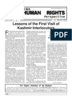 J&K Human Rights Perspective, Sep-Oct 2010