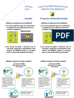 Folleto Proyecto Ambiental