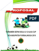 Proposal Sepakbola U12 ALKA Cup Se-Kab Purbalingga 2019