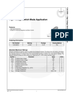 FJA13009 (Similar A J5804-Corrente Do j5804 10A) PDF