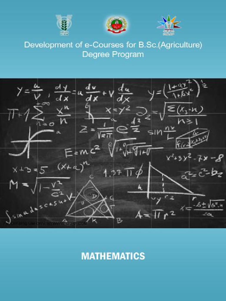 Mathematics IN AGRICULTURE.pdf Derivative Line (Geometry)