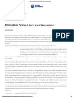 Conteúdo Jurídico _ O Ministério Público é Parte No Processo Penal