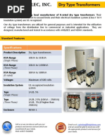 Dry Type Transformers