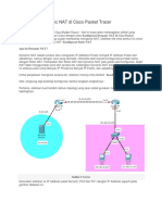 Konfigurasi Dynamic NAT Di Cisco Packet Tracer