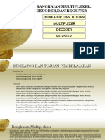 Multiplekser, Dekoder, Dan Register